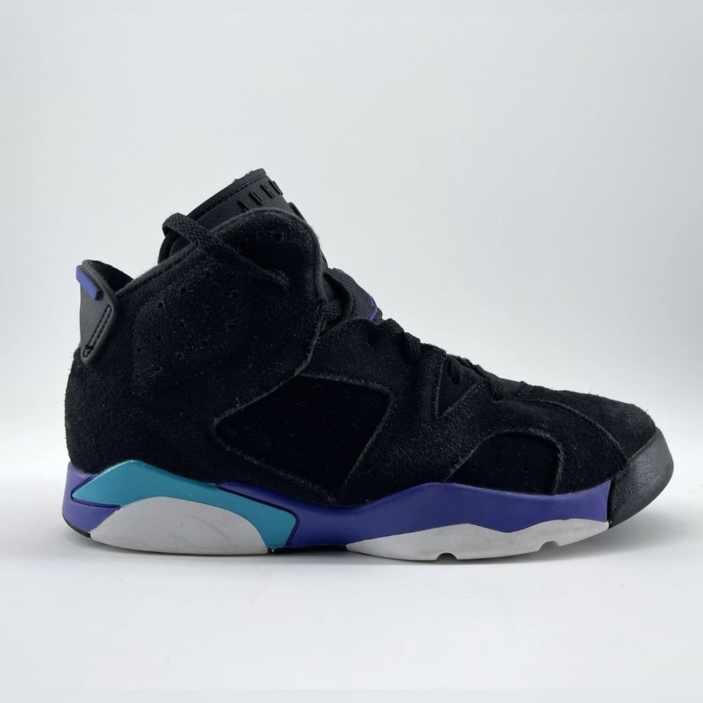Air Jordan 6 Retro Aqua Black Shoes Sneakers Youth
Size 2.5 Y